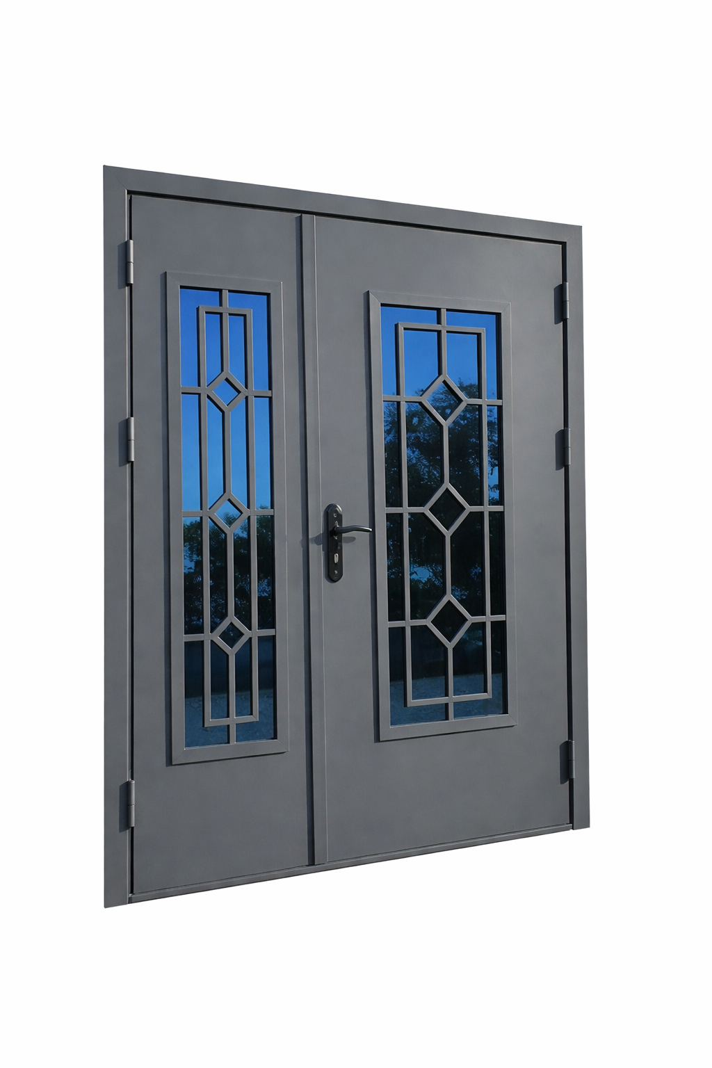 Iron doors