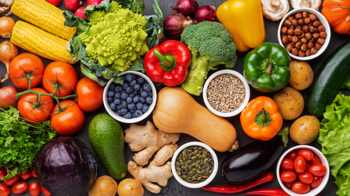 various food products