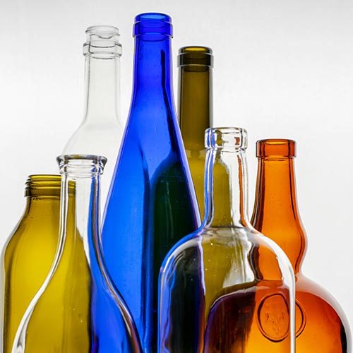 wine bottles